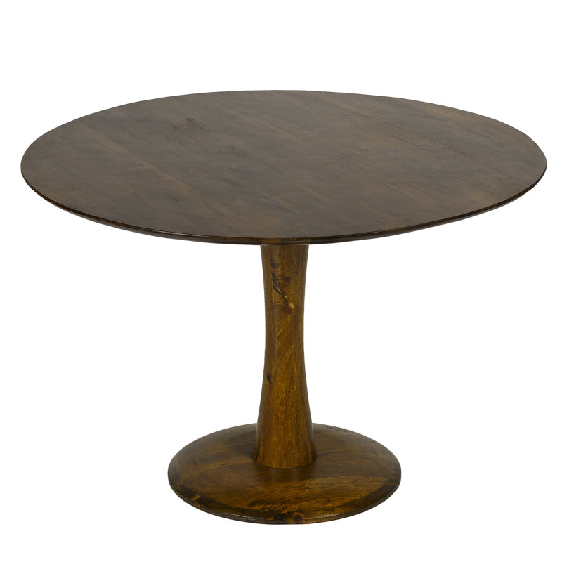 Loon Peak® Ventura Solid Wood Dining Table 48" & Reviews Wayfair